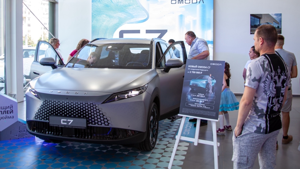 Omoda C7 у дилера в Auto Show Stoprop