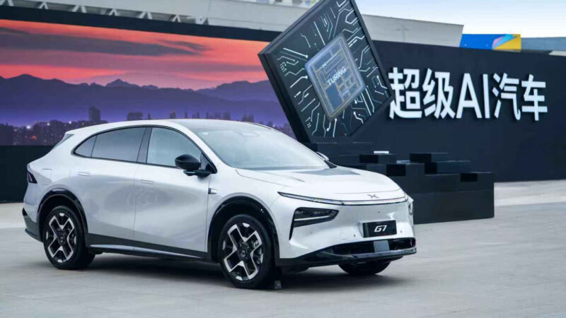 В Китае запущен электрический внедорожник Xpeng G7