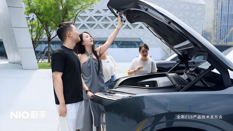 В Китае начались предварительные продажи Nio ES8 Gen 3, самого большого полностью электрического SUV, от 42 200 долларов с опцией BaaS
