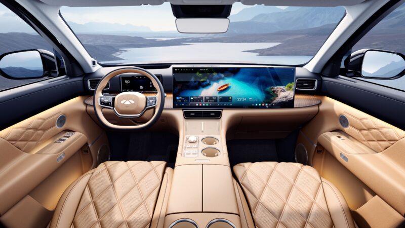 В Китае начался предзаказ Chery Fulwin T11 EREV с 30-дюймовым экраном, выход в сентябре