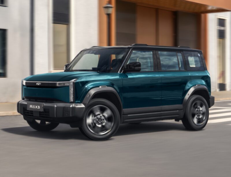 В Китае запущены вседорожные электромобили Chery Fulwin X3 и X3 Plus с ценой от 12 500 долларов