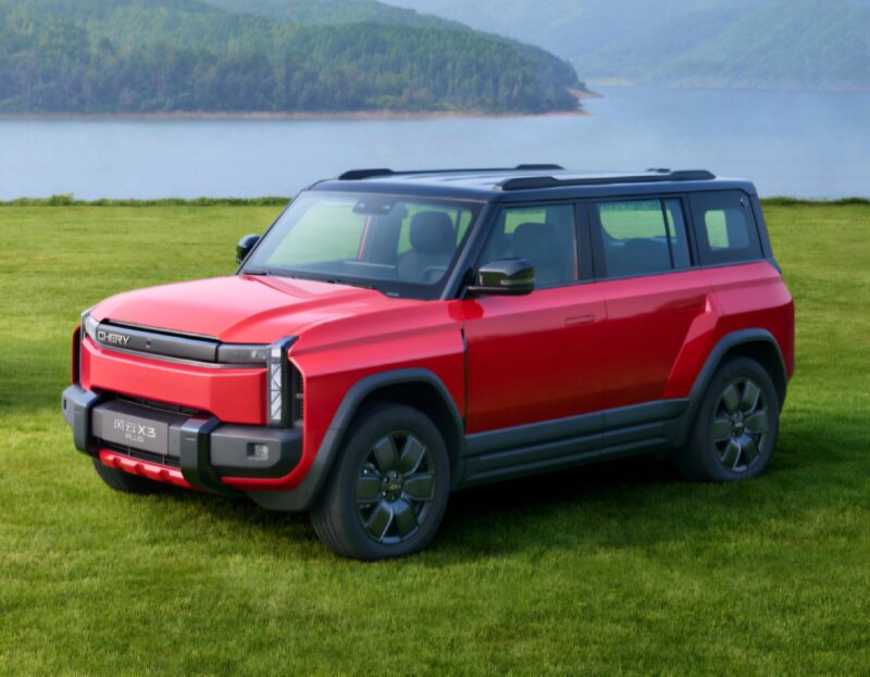 В Китае запущены вседорожные электромобили Chery Fulwin X3 и X3 Plus с ценой от 12 500 долларов