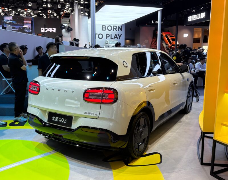 В Китае дебютировал полностью обновленный Chery QQ3 EV в рамках возрождения серии QQ