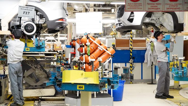 Производство автомобиля xcite