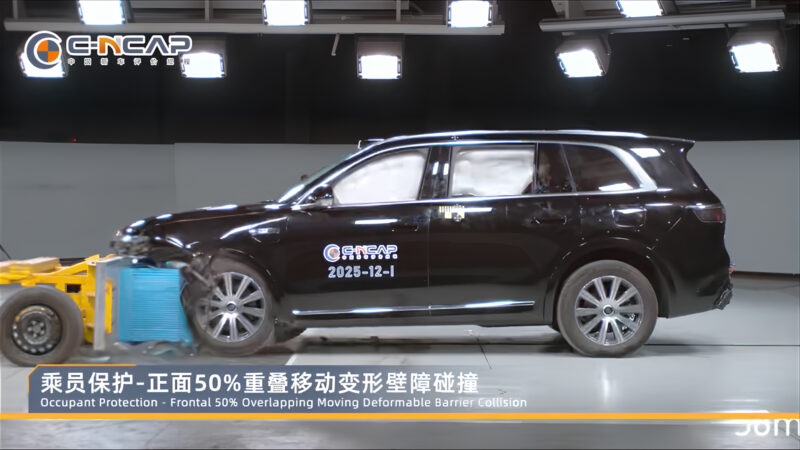 В Китае Huawei Aito M8 признан самой безопасной машиной, обогнав Xiaomi SU7 в краш-тесте C-NCAP