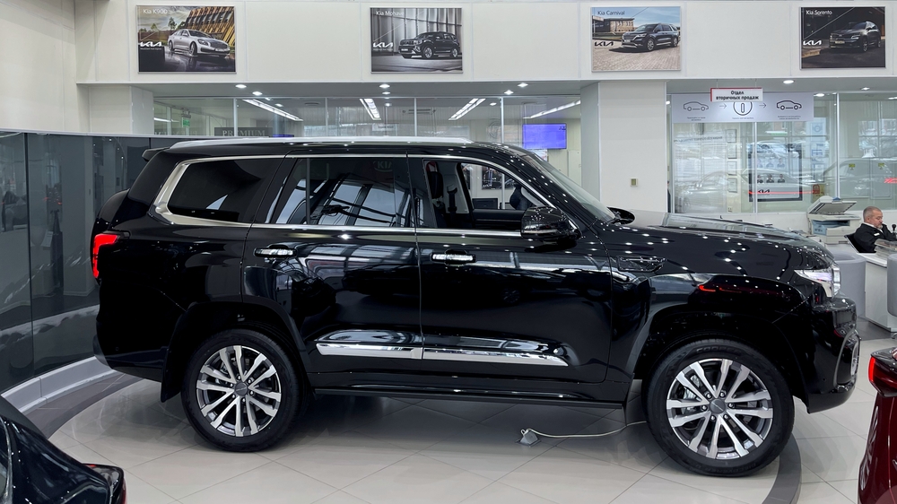BAIC BJ60 у дилера на стороне нового, чтобы купить логотип рецензирования решетки