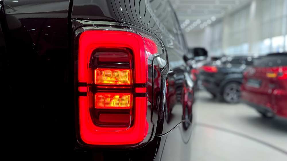 BAIC BJ60 у дилера сзади, чтобы купить обзорный фонарик