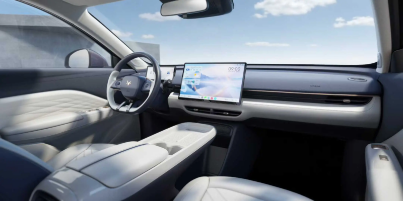 В Китае BAIC показал салон конкурента BYD Seagull — хэтчбека Arcfox T1 класса A0