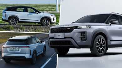 В России в сентябре представят Jaecoo J7 с обновлённой внешностью. В России в сентябре представят Jaecoo J7 с обновлённой внешностью.