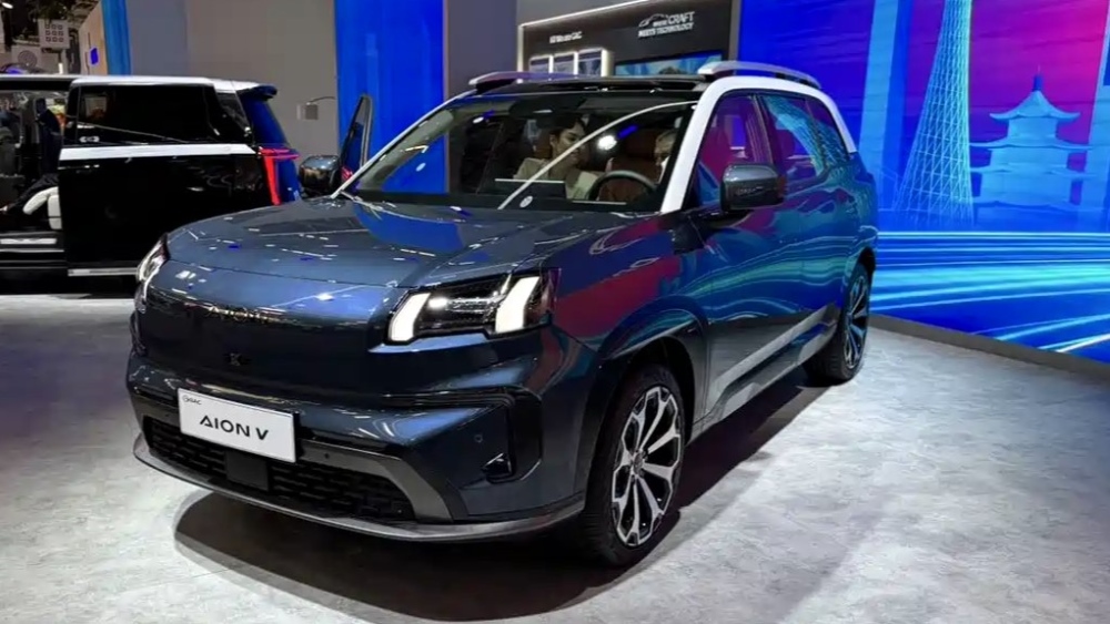 Gac aion v пересечения на передней части Мюнхенской IAA Mobility 2025