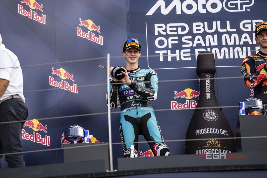 Cfmoto ошеломлен на обоих подиумах: третье место в Moto2 и второе место в Moto3 в Misano Cfmoto, ошеломленном на обоих подиумах в MotoGP в Misano China Motorcycle News Mega Chinamotor 02