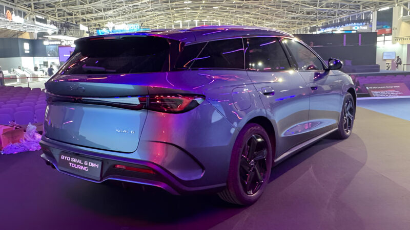 В Китае представлен BYD Seal 6 DM-i Touring с гибридной силовой установкой и запасом хода 1300 км
