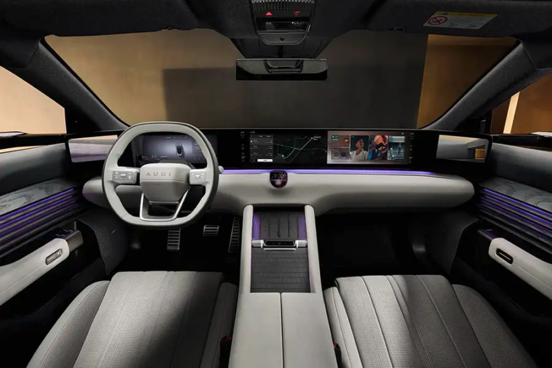 В Китае SAIC-Audi запускает E5 Sportback с запасом хода до 773 км и мощностью до 787 л.с. по цене от 32 500 долларов.