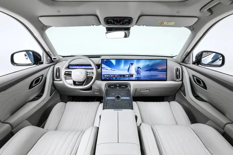 В Китае Geely Galaxy M9: пятиметровый шестиместный флагманский PHEV выйдет на глобальный рынок 17 сентября