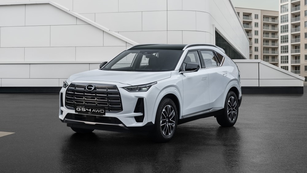 Gac gs4 awd на боковой стороне переднего привода