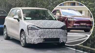 В Китае замечен обновленный электрический хэтчбек JAC E30X