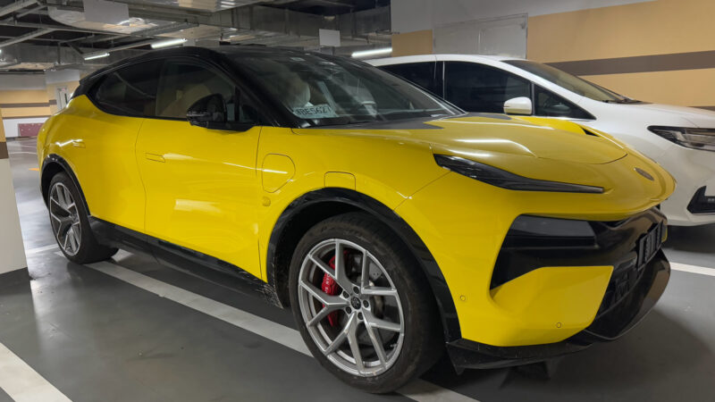 В Китае замечен гибридный Lotus Eletre PHEV на фоне перехода производителя на гибриды