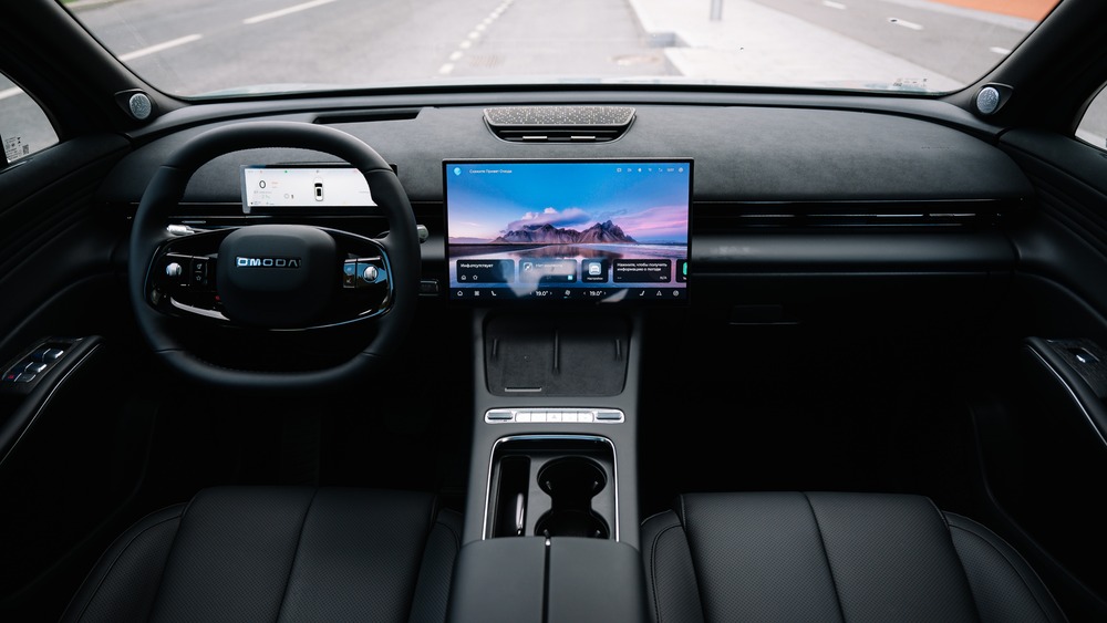 Omoda C7 салон интерьер