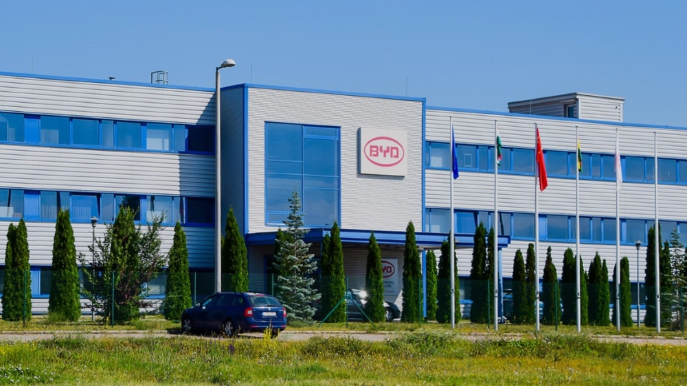 Фабричный завод BYD Europe в Венгрии