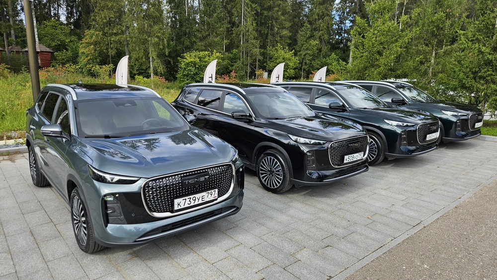 Тенет T8 на стороне передней части