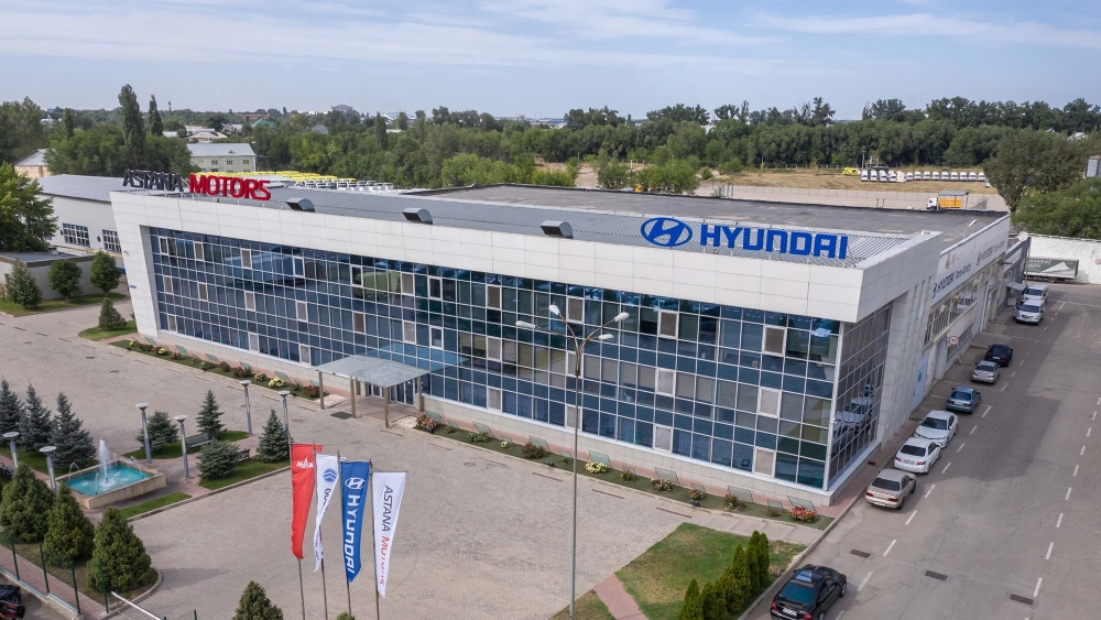 Фабрика коммерческого оборудования в Almaty Hyundai Trans Byd Astana Motors