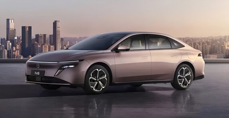 В Китае Nissan N6 PHEV запланирован к выпуску в четвертом квартале 2025 года, с новым двигателем NR15