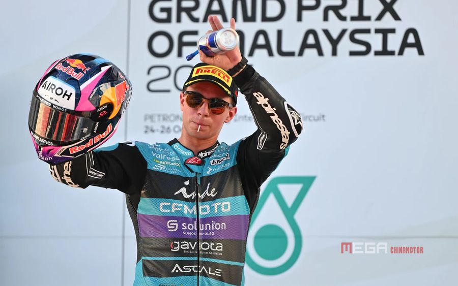 CFMOTO Aspar Team Shines Again in Malaysia: Alonso Took Moto2 Runner-Up, Quiles Crowned Rookie of the Year CFMOTO Aspar Team Shines Again in Malaysia: Alonso Took Moto2 Runner-Up, Quiles Crowned Rookie of the Year CFMOTO Aspar Team Shines Again in Malaysia China Motorcycle news MEGA CHINAMOTOR