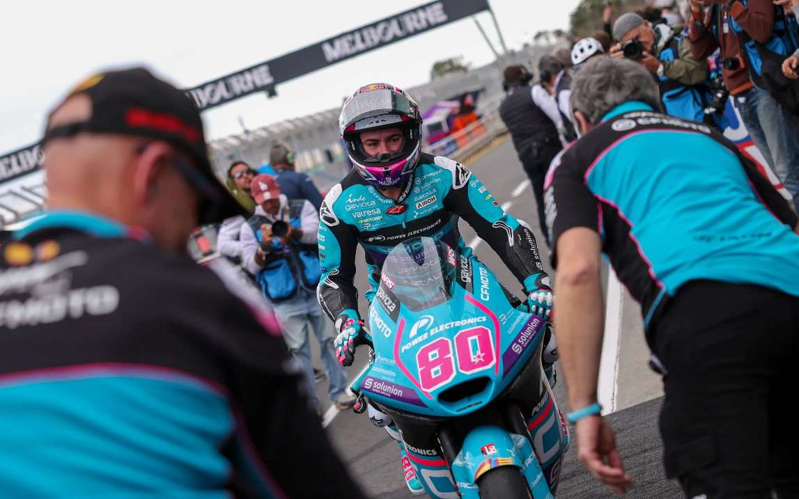 CFMOTO Aspar Team Shines at the Australian MotoGP, Alonso Secures Second Place in Moto2 CFMOTO Aspar Team Shines at the Australian MotoGP, Alonso Secures Second Place in Moto2 CFMOTO Aspar Team Shines at the Australian MotoGP megachinamotor 05