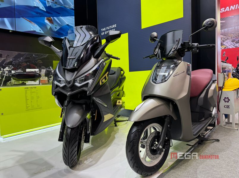 Chinese Scooters at the 138th Canton Fair Chinese Scooter at the 138th canton fair ariic megachinamotor