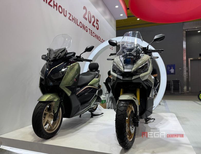 Chinese Scooters at the 138th Canton Fair Chinese Scooter at the 138th canton fair gusite mega chinamotor 02