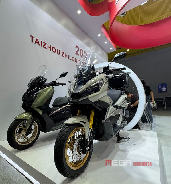 Chinese Scooters at the 138th Canton Fair Chinese Scooter at the 138th canton fair gusite mega chinamotor 05