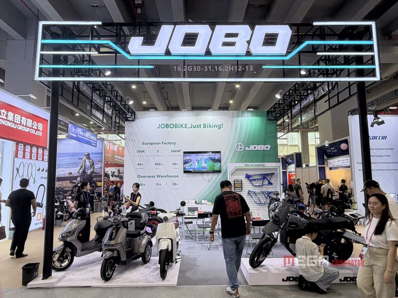 Electric Scooters & E-Bikes & E-Kick Scooters at the 138th Canton Fair Electric Scooters E Bikes E Kick Scooters at the 138th Canton Fair jobo megachinamotor