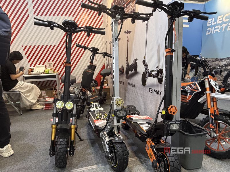 Electric Scooters & E-Bikes & E-Kick Scooters at the 138th Canton Fair Electric Scooters E Bikes E Kick Scooters at the 138th Canton Fair ruitoo megachinamotor 02