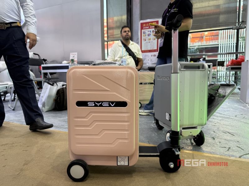 Electric Scooters & E-Bikes & E-Kick Scooters at the 138th Canton Fair Electric Scooters E Bikes E Kick Scooters at the 138th Canton Fair syev megachinamotor 03