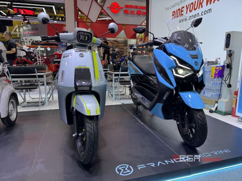 Electric Scooters & E-Bikes & E-Kick Scooters at the 138th Canton Fair Electric Scooters E Bikes E Kick Scooters at the 138th Canton Fair znen megachinamotor 03