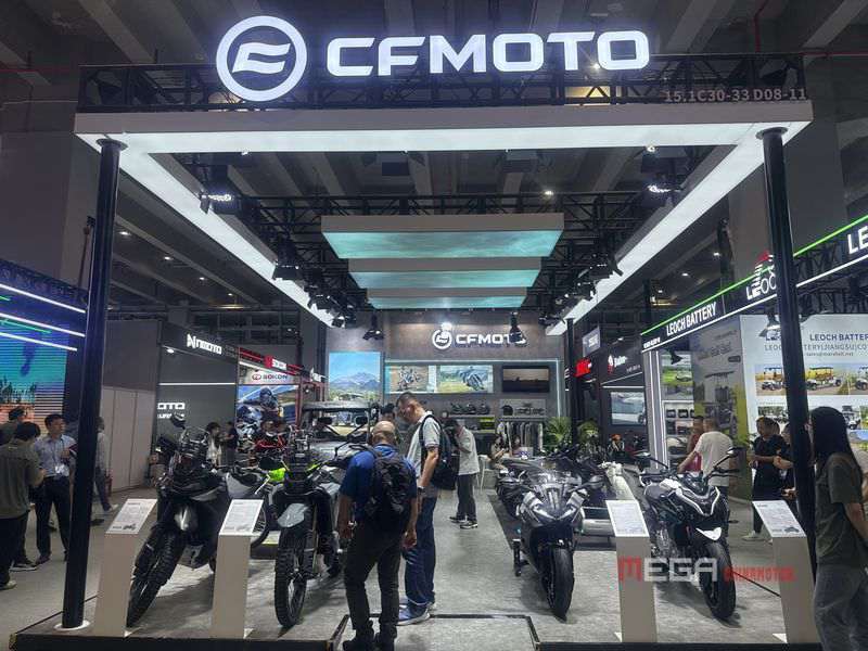 Chinese Motorcycles at the 138th Canton Fair Motorcycles of all displacement at the 138th Canton Fair CFMOTO megachinamotor 04