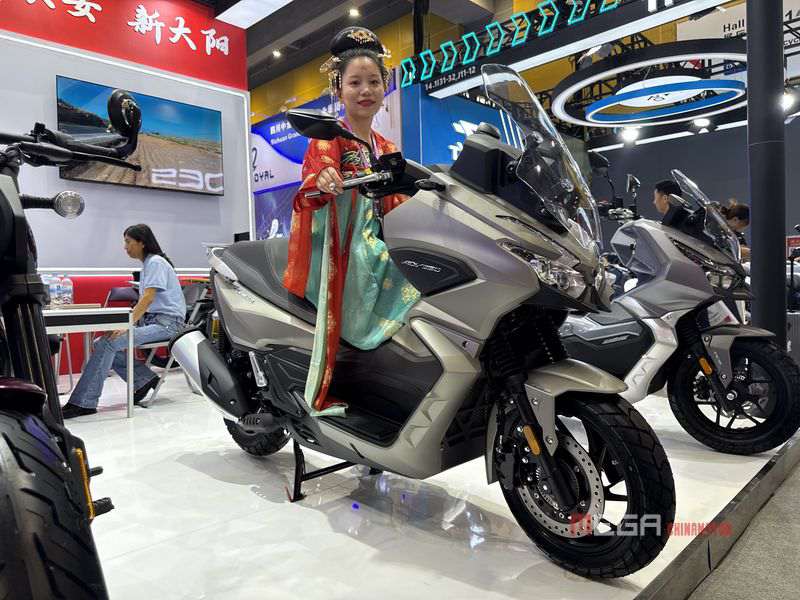 Chinese Motorcycles at the 138th Canton Fair Motorcycles of all displacement at the 138th Canton Fair DAYANG megachinamotor 02