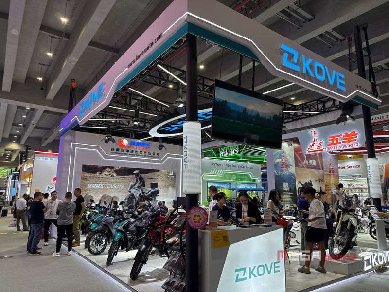 Chinese Motorcycles at the 138th Canton Fair Motorcycles of all displacement at the 138th Canton Fair KOVE megachinamotor 02