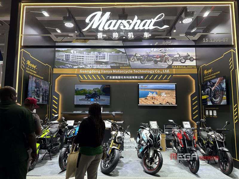 Chinese Motorcycles at the 138th Canton Fair Motorcycles of all displacement at the 138th Canton Fair MARSHAL megachinamotor 03 1