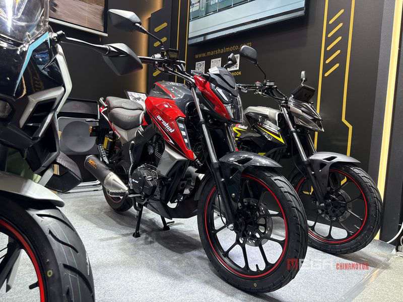 Chinese Motorcycles at the 138th Canton Fair Motorcycles of all displacement at the 138th Canton Fair MARSHAL megachinamotor 04