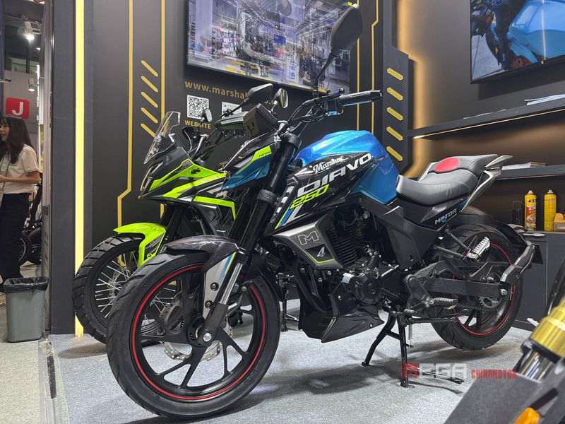 Chinese Motorcycles at the 138th Canton Fair Motorcycles of all displacement at the 138th Canton Fair MARSHAL megachinamotor 05