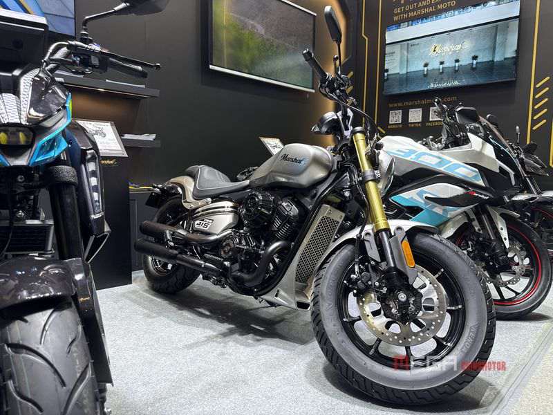 Chinese Motorcycles at the 138th Canton Fair Motorcycles of all displacement at the 138th Canton Fair MARSHAL megachinamotor 06