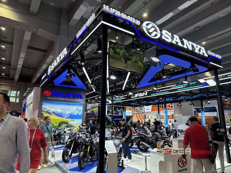 Chinese Motorcycles at the 138th Canton Fair Motorcycles of all displacement at the 138th Canton Fair SANYA megachinamotor 03