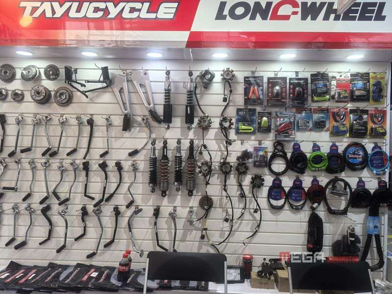 Two-wheelers’ Parts & Accessories at the 138th Canton Fair Two wheeler Parts Accessories at the 138th Canton Fair TAYUCYCLE megachinamotor 04