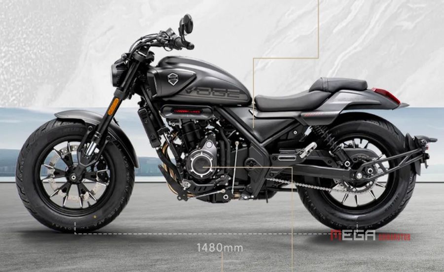 VOGE CU525 Chain-Drive Version Officially Launched VOGE CU525 Chain-Drive Version Officially Launched VOGE CU525 Chain Drive Version Officially Launched China Motorcycle news MEGA CHINAMOTOR 02