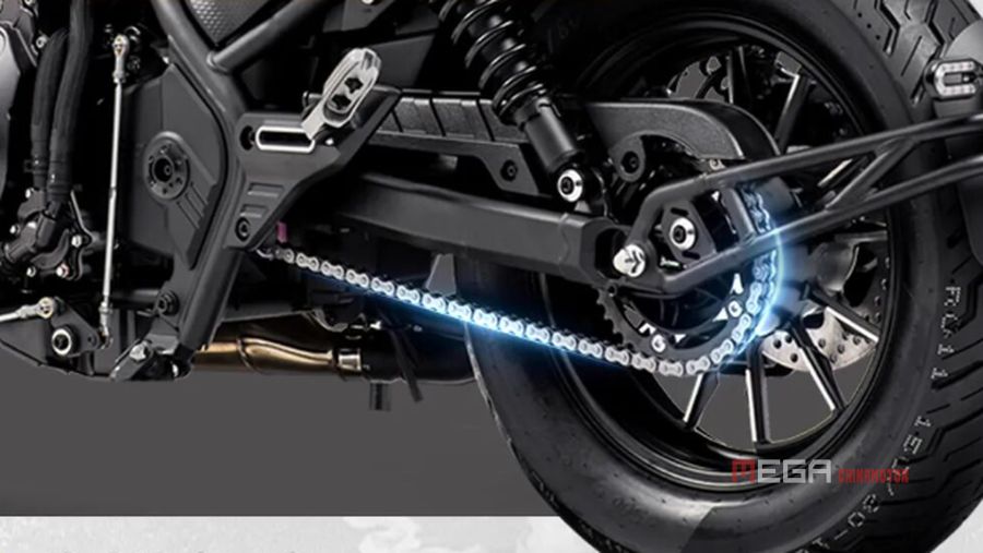 VOGE CU525 Chain-Drive Version Officially Launched VOGE CU525 Chain-Drive Version Officially Launched VOGE CU525 Chain Drive Version Officially Launched China Motorcycle news MEGA CHINAMOTOR 03