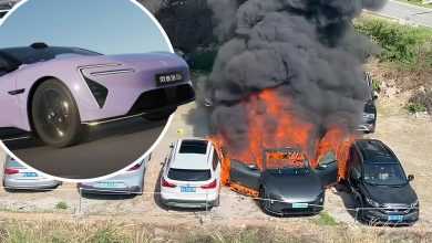 В Китае электрический седан Avatr 06 от Changan загорелся при пробеге в 1000 км.