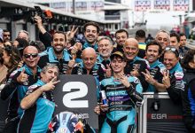 Китайская команда CFMOTO Aspar преуспела в гонке на австралийском гран-при MotoGP 2025.