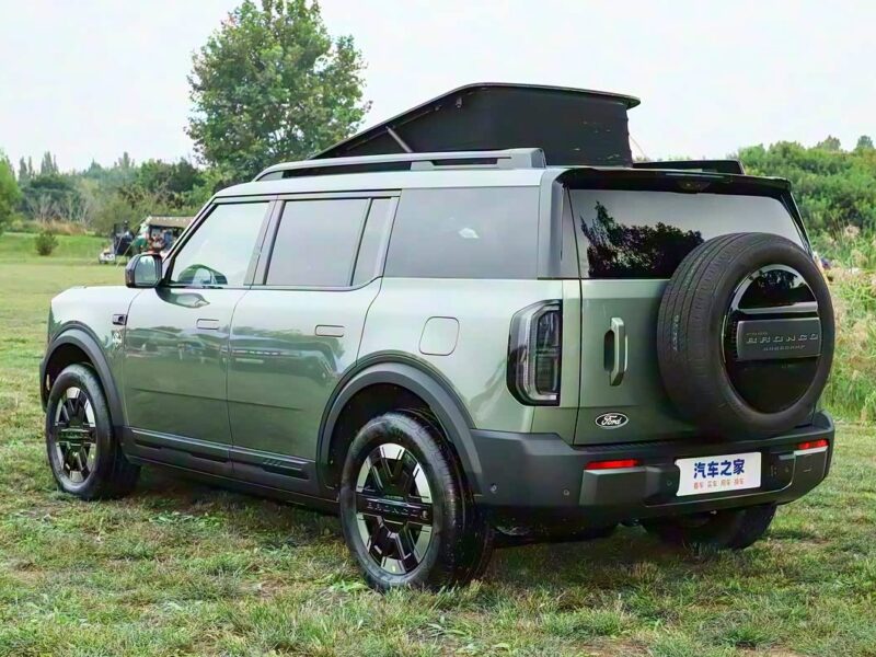 В Китае полностью электрический Ford Bronco оснащен выдвижной крышей для кемпинга [ВИДЕО]