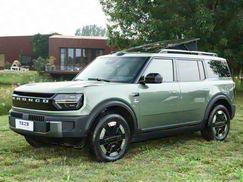 В Китае полностью электрический Ford Bronco оснащен выдвижной крышей для кемпинга [ВИДЕО]